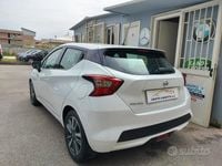 Usata Nissan Micra Acenta 90 CV (66 kW) 2018 Bianco Utilitaria