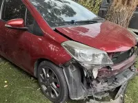 Usata Toyota Yaris 99 CV (72 kW) 2011 Rosso Utilitaria