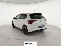 Usata VW Polo R-line Plus 95 CV (69 kW) 2025 Bianco pastello Utilitaria