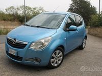Usata Opel Agila 86 CV (63 kW) 2009 Blu Utilitaria