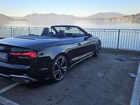 Usata Audi A5 Cabriolet S-Line 265 CV (194 kW) 2021 Nero Cabrio