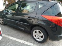 Begagnad Peugeot 207 73 HK (53 kW) 2008 Svart Kombi