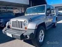 Usata Jeep Wrangler Unlimited Sahara 200 CV (147 kW) 2013 Grigio SUV