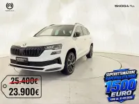 Usata Skoda Karoq SportLine 116 CV (85 kW) 2023 Bianco SUV