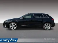 Usata Audi A3 Sportback Sport 150 CV (110 kW) 2020 Nero Utilitaria