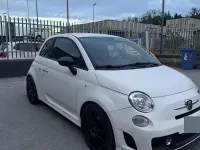 Usata Fiat 500 Abarth 135 CV (99 kW) 2009 Bianco Cabrio