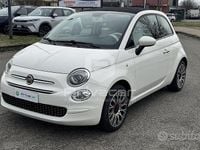 Usata Fiat 500C Lounge 69 CV (50 kW) 2019 Bianco Cabrio