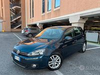 Usata VW Golf VI 105 CV (77 kW) 2010 Blu Utilitaria