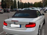 Usata BMW 220 Advantage 190 CV (139 kW) 2023 Bianco Cabrio