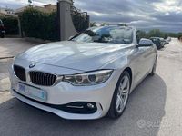Usata BMW 420 Luxury Line 184 CV (135 kW) 2014 Bianco Cabrio