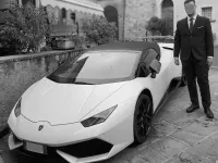 Usata Lamborghini Huracán 610 CV (448 kW) 2017 Bianco Cabrio