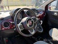 Usata Fiat 500 Lounge 69 CV (50 kW) 2018 Rosso Utilitaria