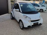 Begagnad Smart ForTwo Cabrio Passion 45 HK (33 kW) 2008 Vit Cab