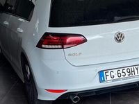 Usata VW Golf VII R-line 110 CV (80 kW) 2017 Bianco Utilitaria