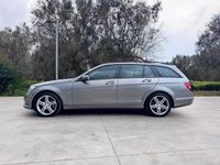 Usata Mercedes C200 136 CV (100 kW) 2012 Grigio Station wagon