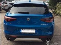 Usata Alfa Romeo Stelvio Executive 210 CV (154 kW) 2018 Blu SUV
