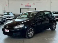 Usata VW Golf VI Highline 105 CV (77 kW) 2011 Nero Utilitaria