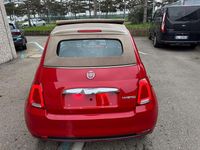 Usata Fiat 500C Red 69 CV (50 kW) 2026 Rosso Cabrio