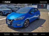 Usata Nissan Micra Tekna 90 CV (66 kW) 2017 Blu/azzurro Utilitaria