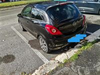 Usata Opel Corsa 95 CV (69 kW) 2010 Nero Berlina