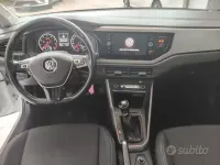 Usata VW Polo Trendline 90 CV (66 kW) 2019 Bianco Utilitaria