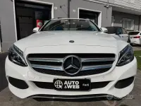 Usata Mercedes C220 170 CV (125 kW) 2016 Bianco Station wagon