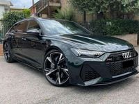 Usata Audi RS6 Ambiente 600 CV (441 kW) 2021 Verde Station wagon