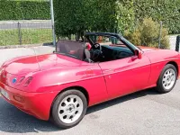 Usata Fiat Barchetta 131 CV (96 kW) 1997 Rosso Cabrio