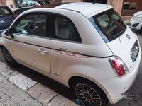 Usata Fiat 500 Lounge 69 CV (50 kW) 2008 Bianco Cabrio
