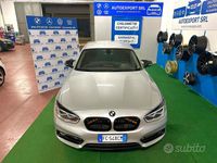 Usata BMW 118 Sport Line 136 CV (100 kW) 2016 Grigio Utilitaria