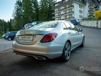 Usata Mercedes C220 Exclusive 194 CV (142 kW) 2021 Grigio Berlina
