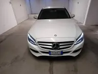 Usata Mercedes C180 116 CV (85 kW) 2017 Bianco Berlina