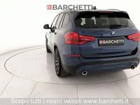 Usata BMW X3 Advantage 190 CV (139 kW) 2021 Blu SUV