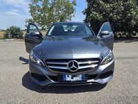 Usata Mercedes C200 Executive 136 CV (100 kW) 2017 Argento Berlina