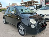 Usata Fiat 500 69 CV (50 kW) 2009 Nero Cabrio