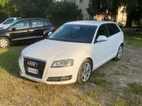 Usata Audi A3 Ambiente 105 CV (77 kW) 2010 Bianco Utilitaria
