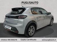 Usata Peugeot 208 Allure 100 kW (136 CV) 2021 Grigio Utilitaria