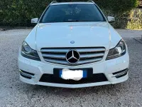 Usata Mercedes C220 170 CV (125 kW) 2011 Bianco Station wagon