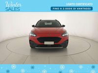 Usata Ford Focus Active 125 CV (91 kW) 2019 Rosso / nero SUV