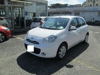 Usata Nissan Micra Tekna 80 CV (58 kW) 2011 Bianco pastello Utilitaria