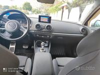 Usata Audi A3 150 CV (110 kW) 2017 Nero Berlina