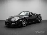 Usata Porsche 911 Turbo Cabriolet 500 CV (367 kW) 2009 Nero Cabrio