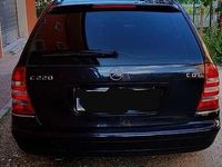 Usata Mercedes C220 Avantgarde 150 CV (110 kW) 2007 Nero Station wagon