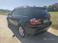 Usata BMW X3 150 CV (110 kW) 2004 Nero SUV