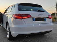 Usata Audi A3 105 CV (77 kW) 2014 Bianco Berlina