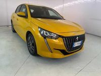 Usata Peugeot 208 Active 75 CV (55 kW) 2021 Giallo Utilitaria