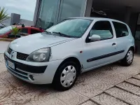 Brugt Renault Clio II Dynamique 75 HK (55 kW) 2002 Blå Sedan