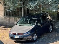 Usata VW Golf VI 122 CV (89 kW) 2010 Blu Utilitaria