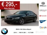 Begagnad BMW 418 M Sport 150 HK (110 kW) 2018 Svart Sportkupé