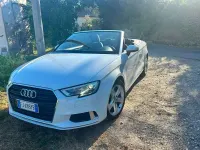 Usata Audi A3 Cabriolet Sport 150 CV (110 kW) 2017 Bianco Cabrio